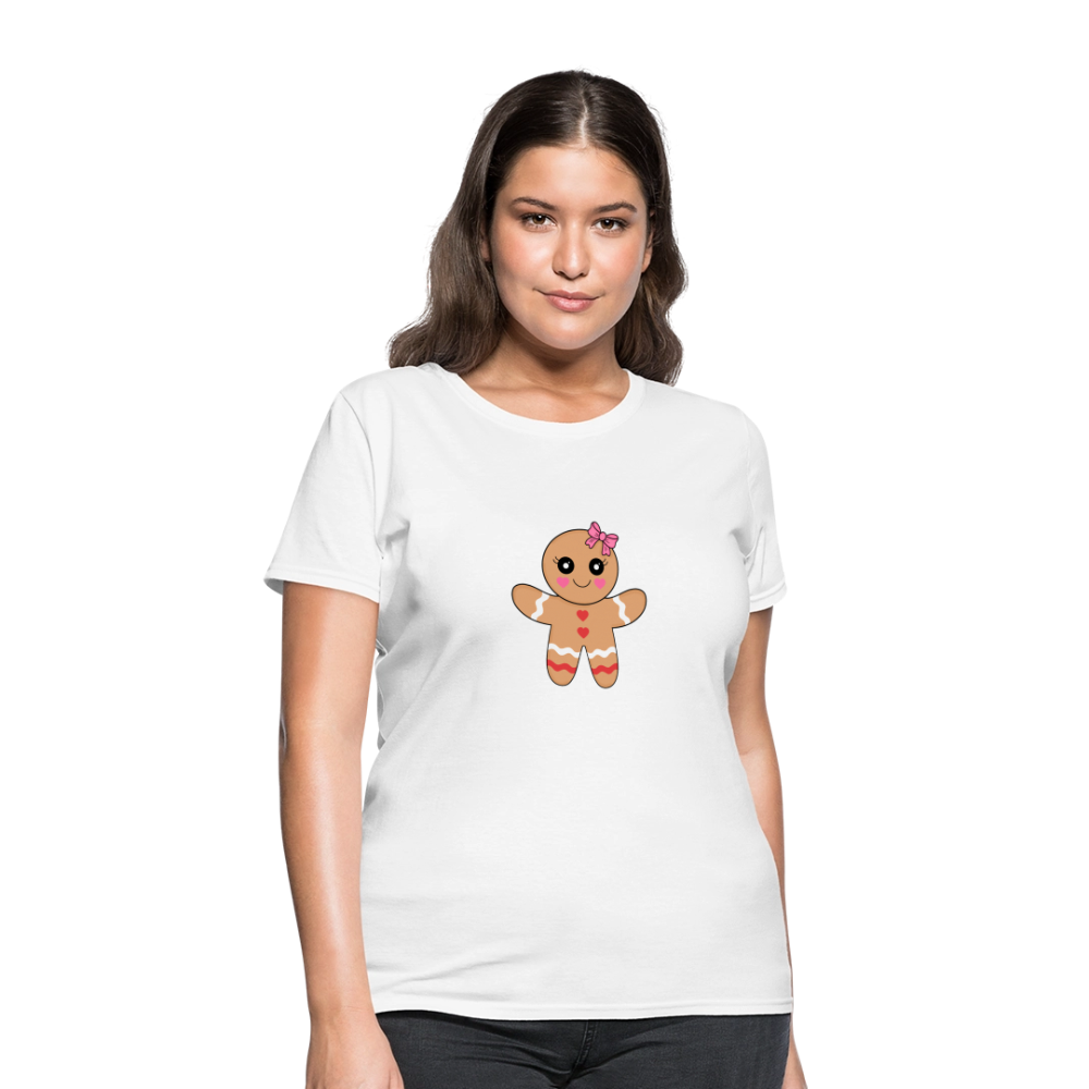 Gingerbread girl Women's T-Shirt - white