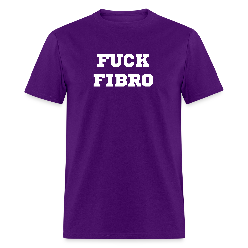 “Fuck Fibro” Unisex Classic T-Shirt - purple