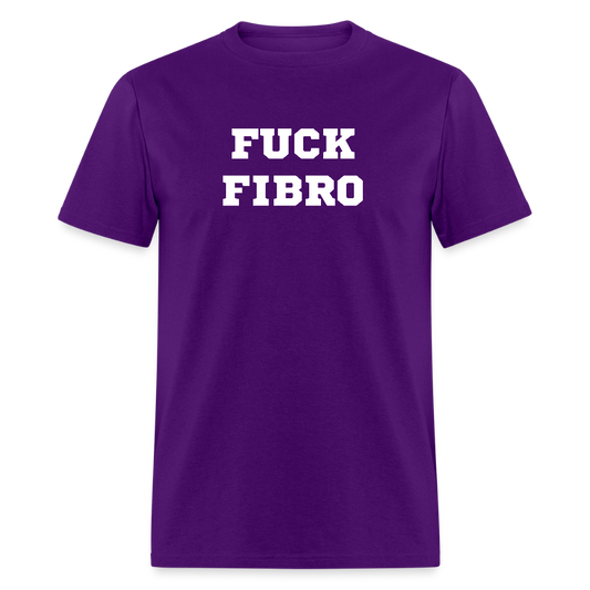 “Fuck Fibro” Unisex Classic T-Shirt - purple