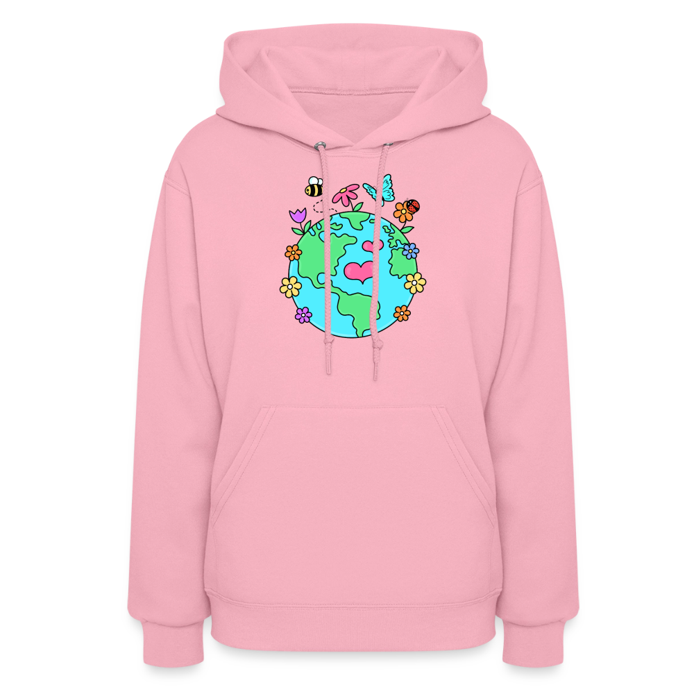Beautiful Earth Women's Hoodie - classic pink