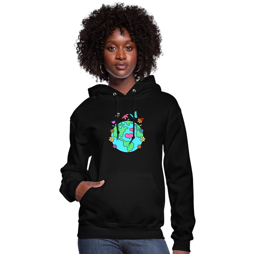 Beautiful Earth Women's Hoodie - black