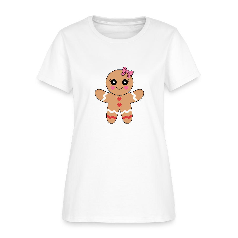 Gingerbread girl Women's T-Shirt - white