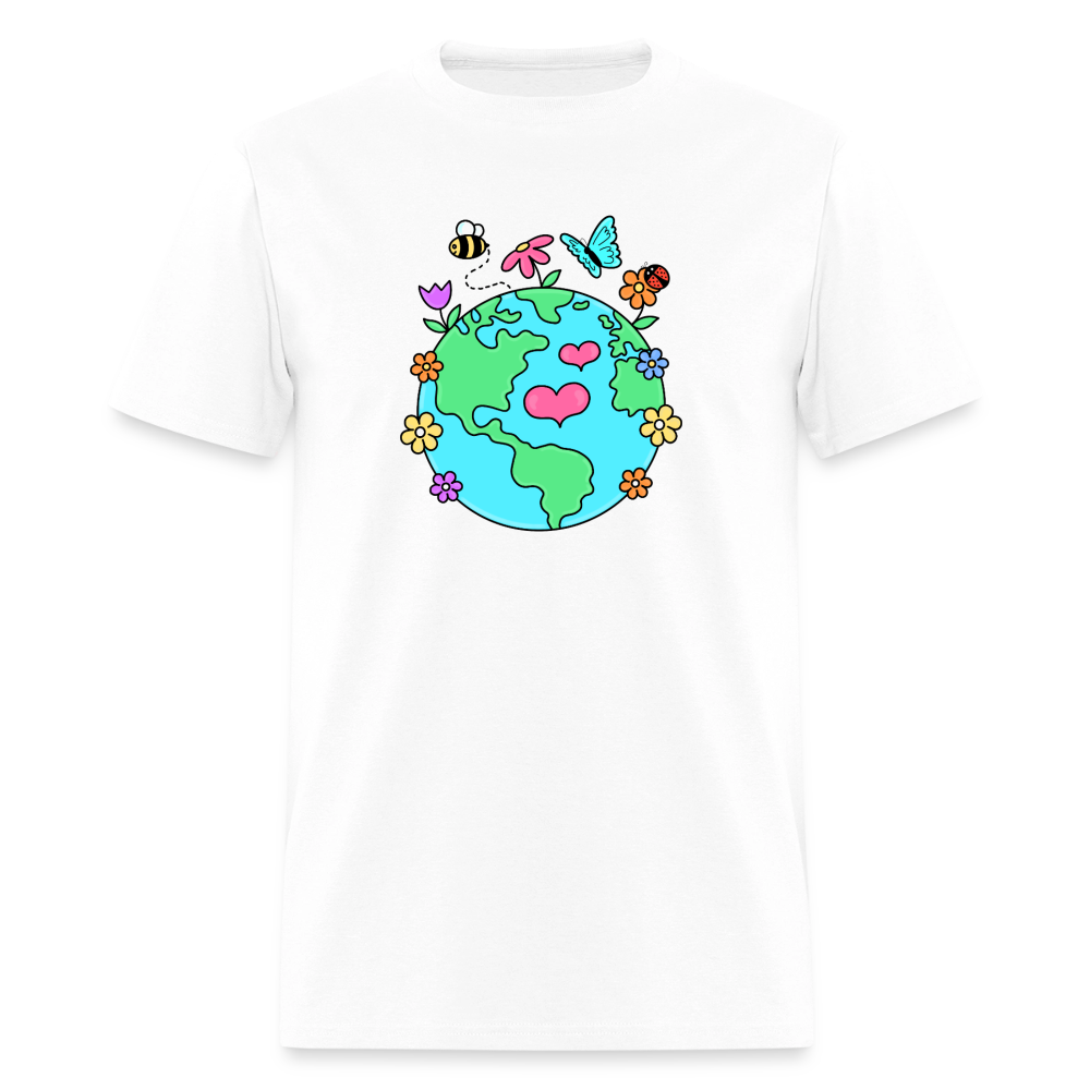 Beautiful earth Men's T-Shirt | GILDAN 5000 - white