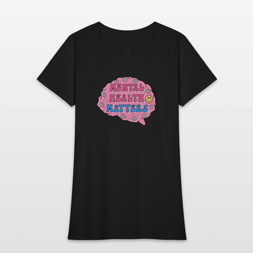 Mental Health Matters Women's T-Shirt - black