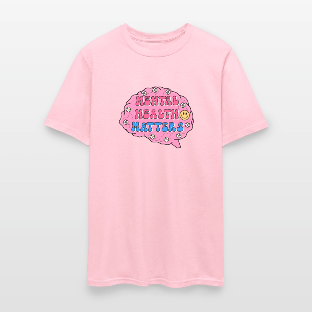 Mental Health Matters Men's T-Shirt | GILDAN 5000 - pink
