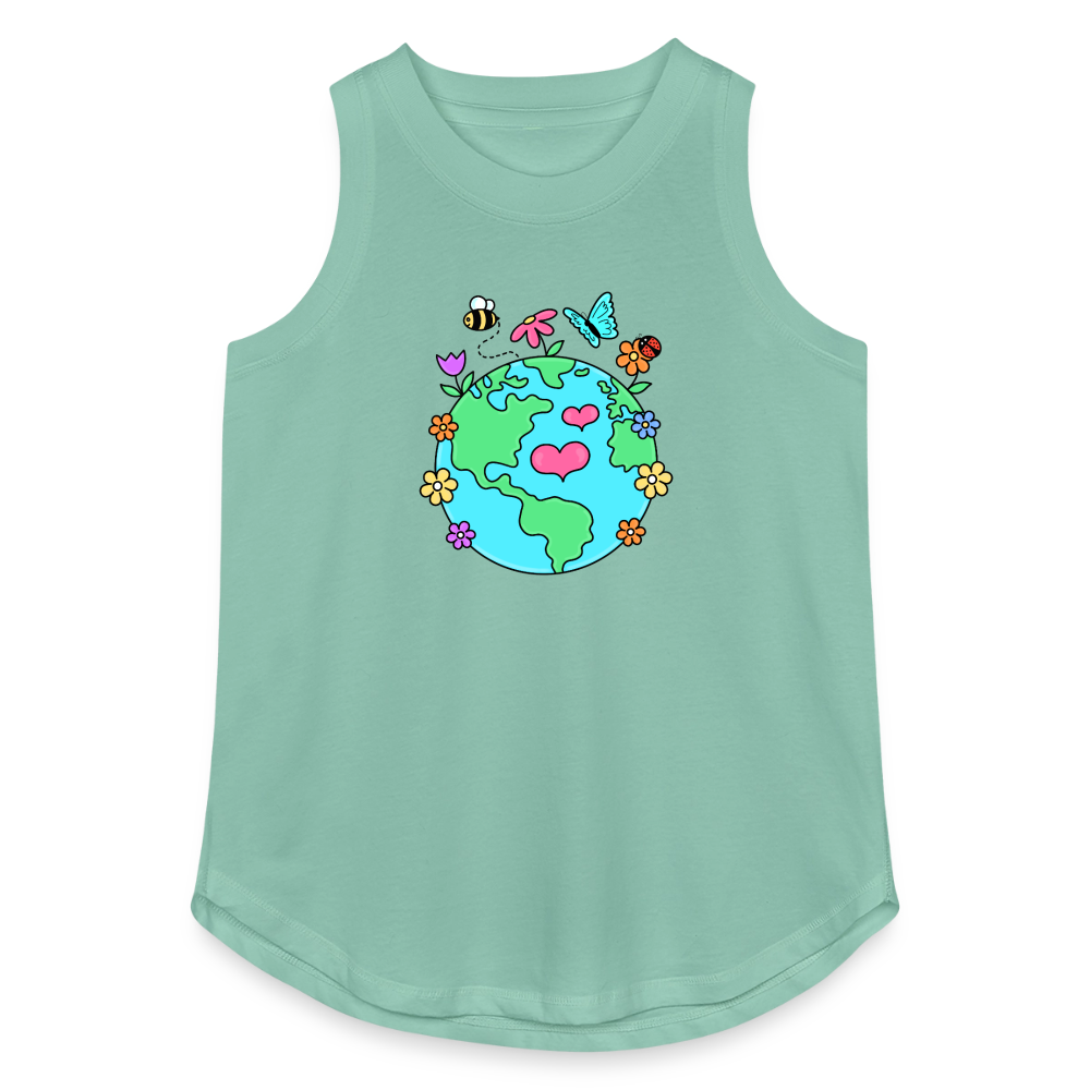Beautiful Earth Women's Relaxed Tank Top - saltwater