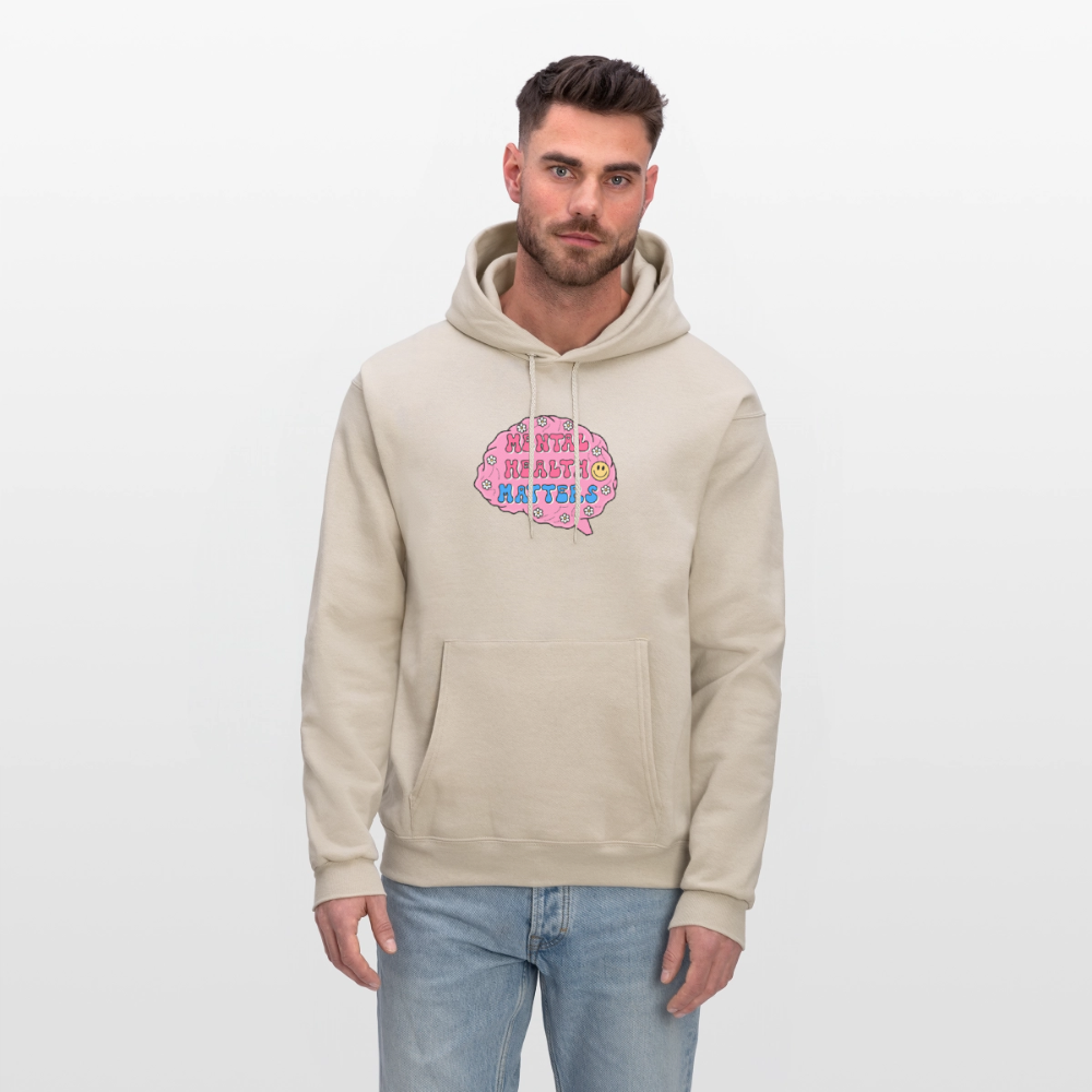 Mental Health Matters Men's Hoodie - Sand