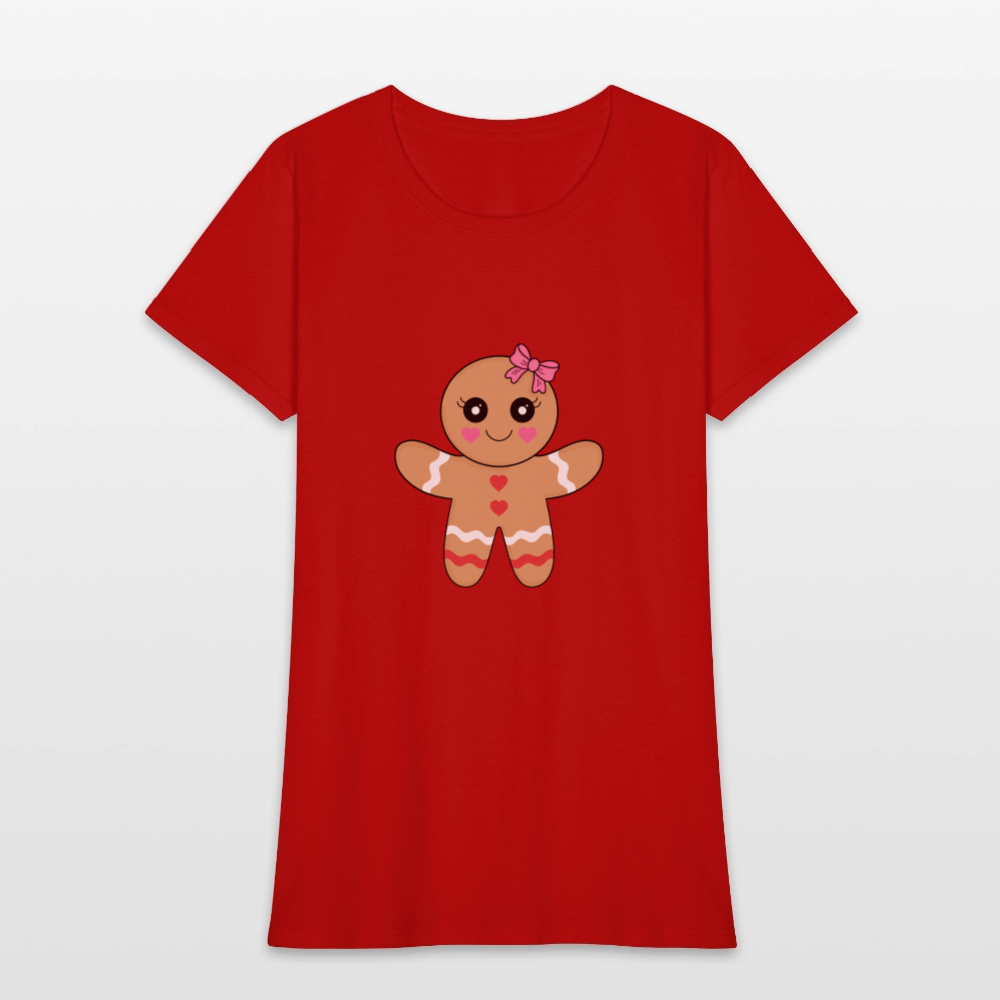 Gingerbread girl Women's T-Shirt - red