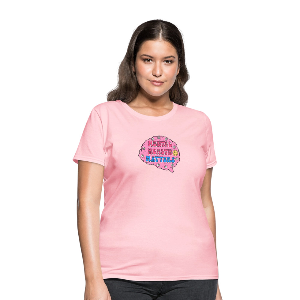 Mental Health Matters Women's T-Shirt - pink