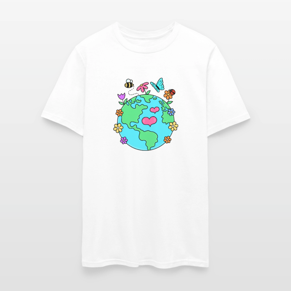 Beautiful earth Men's T-Shirt | GILDAN 5000 - white
