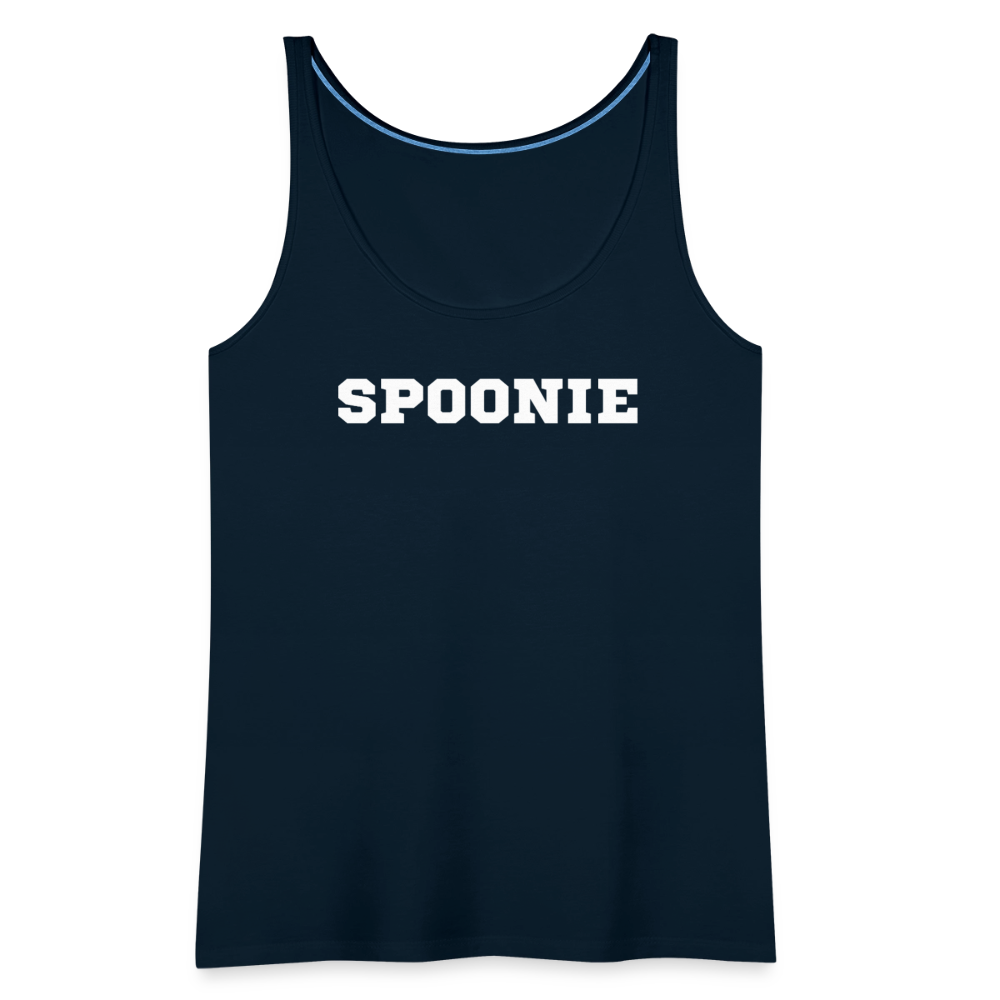 “Spoonie” Women’s Tank Top - deep navy