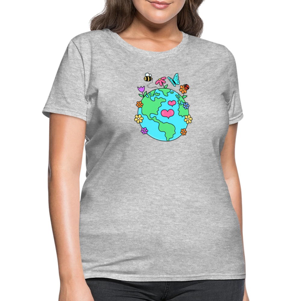 Beautiful Earth Women's T-Shirt - heather gray