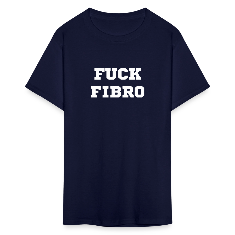 “Fuck Fibro” Unisex Classic T-Shirt - navy