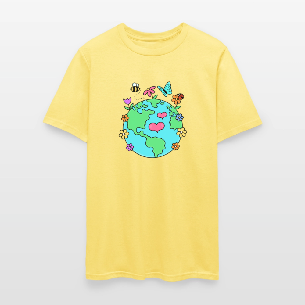 Beautiful earth Men's T-Shirt | GILDAN 5000 - cornsilk