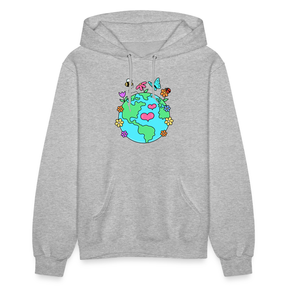 Beautiful Earth Women's Hoodie - heather gray