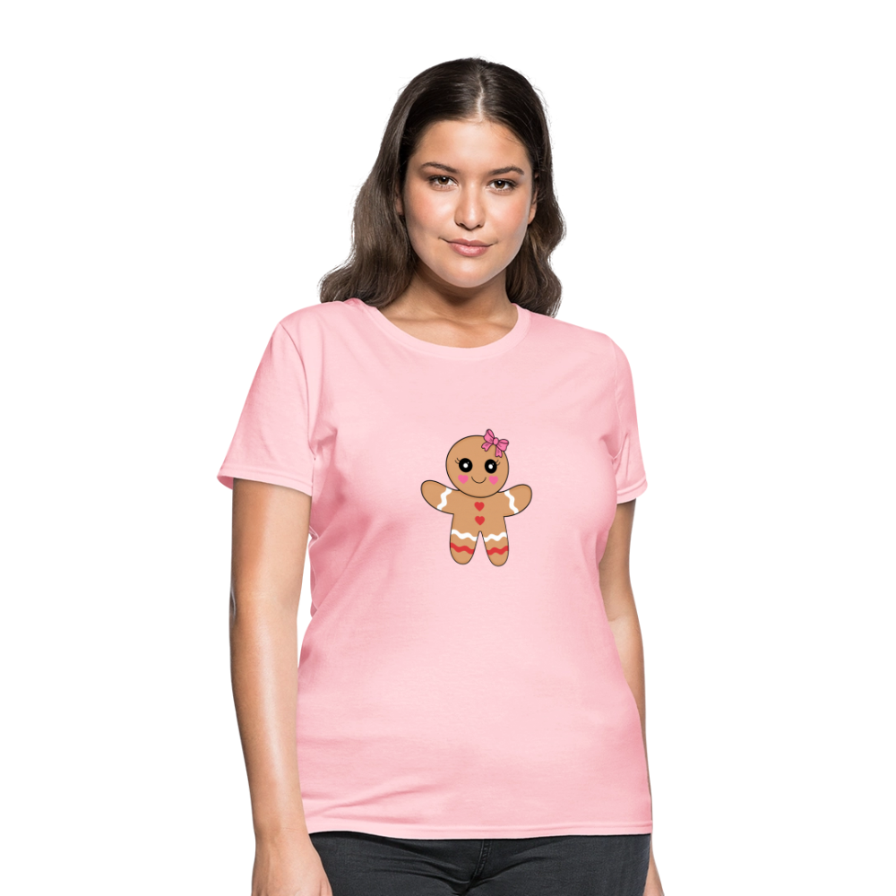 Gingerbread girl Women's T-Shirt - pink