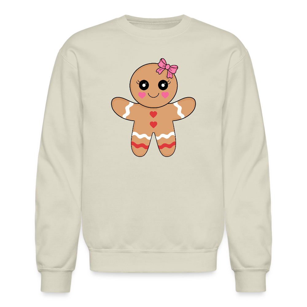 Gingerbread girl Crewneck Sweatshirt - Sand