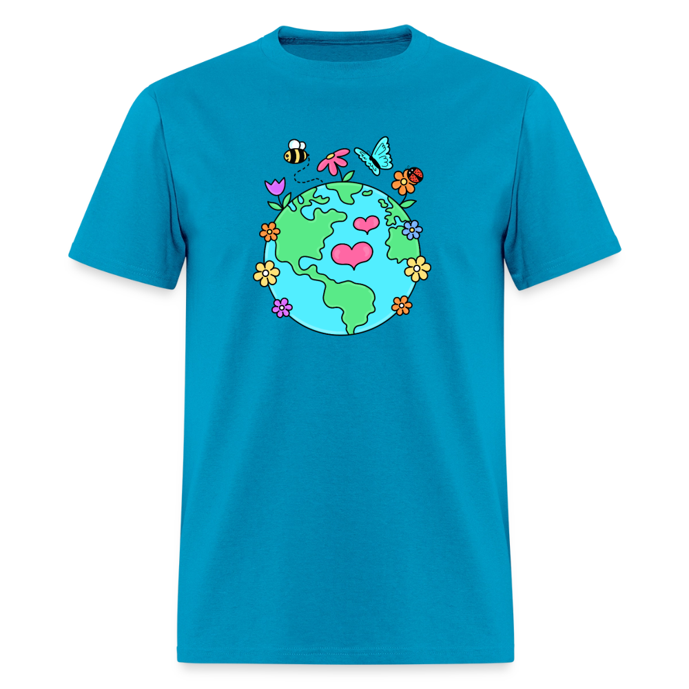 Beautiful earth Men's T-Shirt | GILDAN 5000 - turquoise