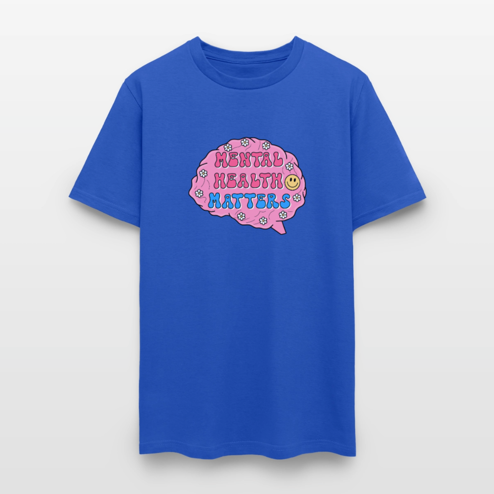 Mental Health Matters Men's T-Shirt | GILDAN 5000 - royal blue