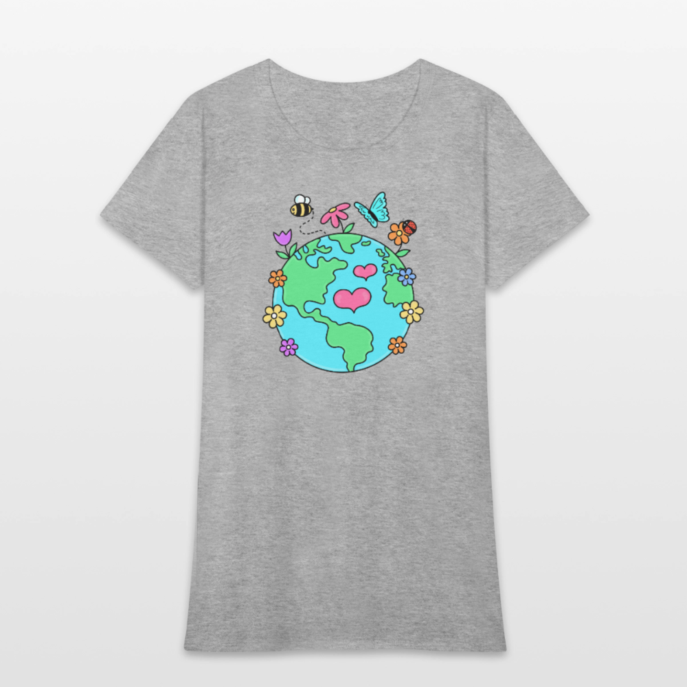 Beautiful Earth Women's T-Shirt - heather gray