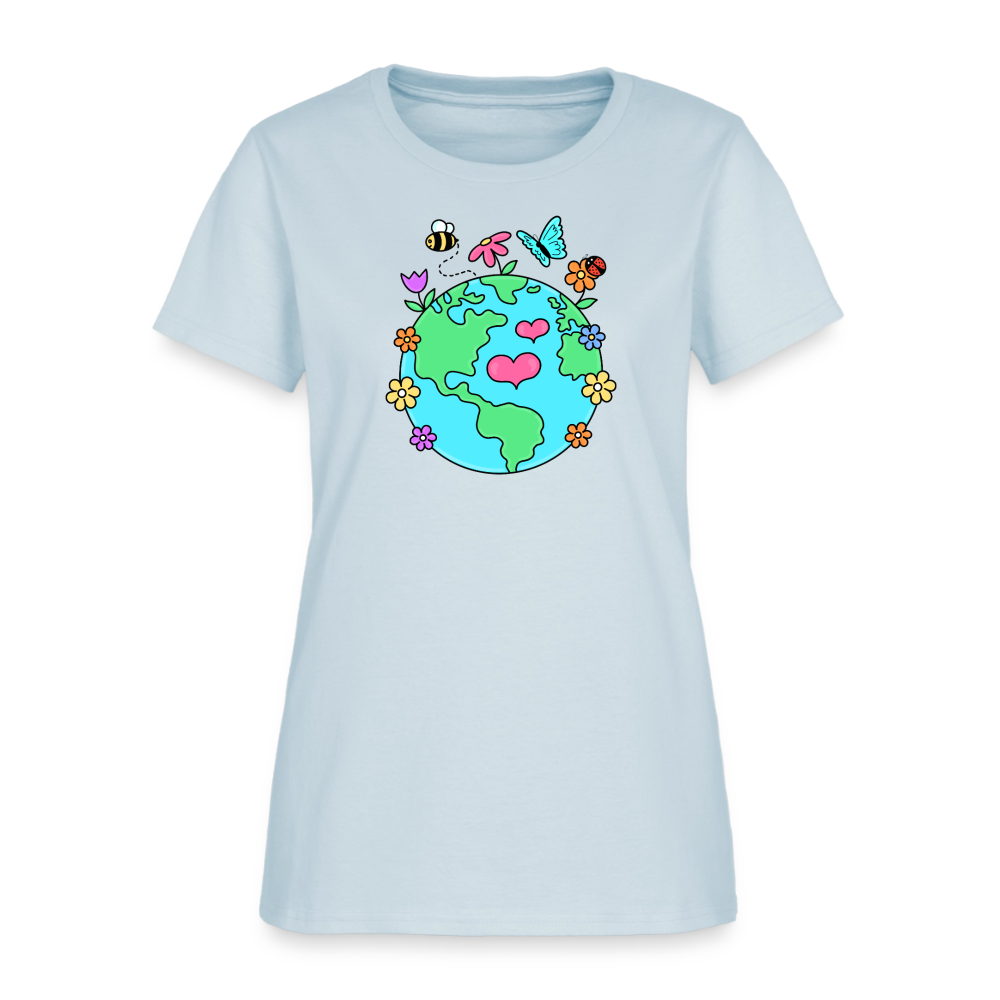 Beautiful Earth Women's T-Shirt - light blue