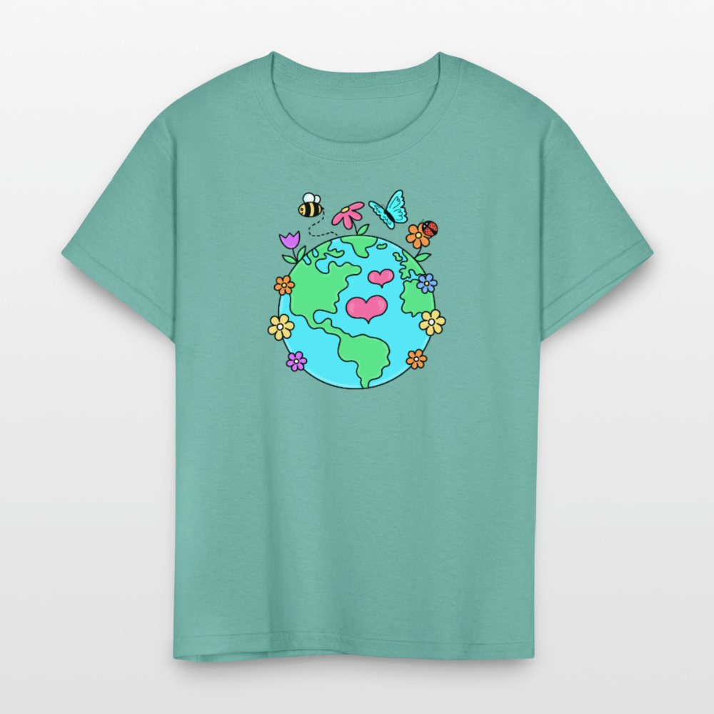 Beautiful earth Kids' T-Shirt - aquatic