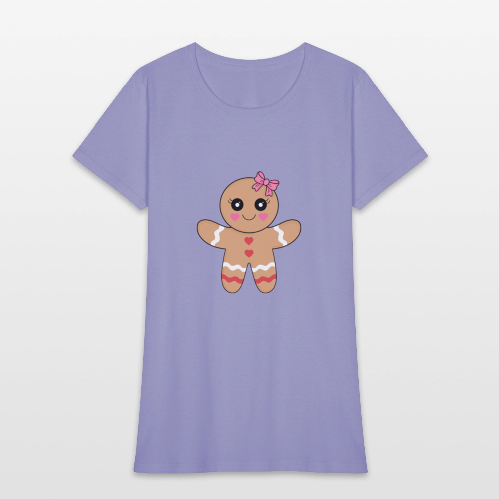 Gingerbread girl Women's T-Shirt - lavender