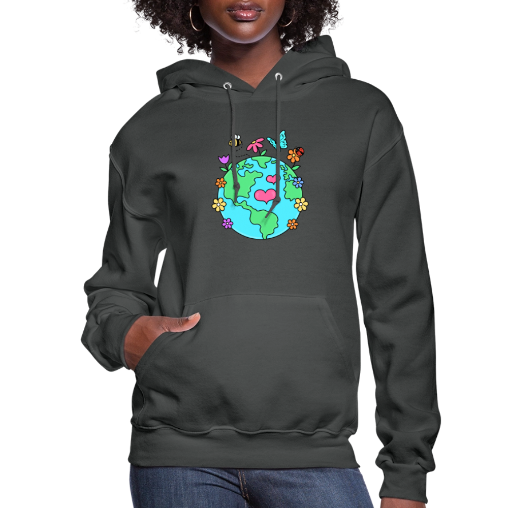 Beautiful Earth Women's Hoodie - asphalt