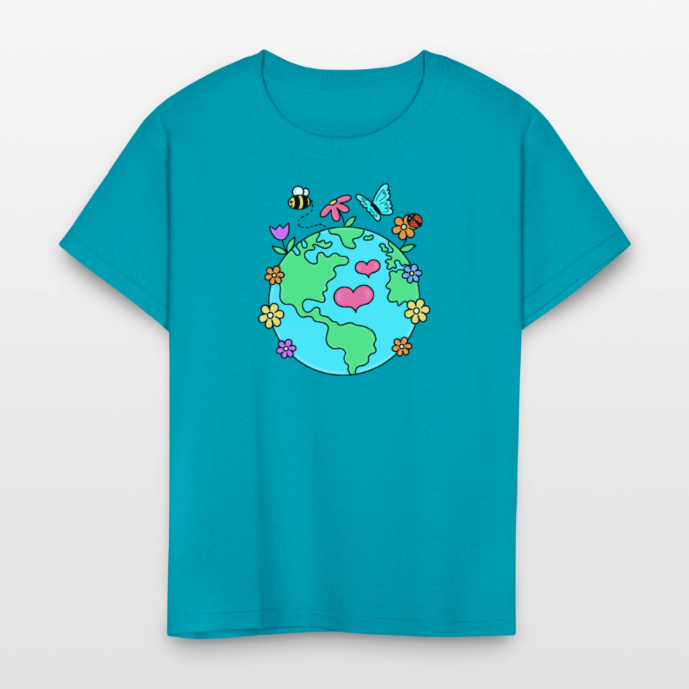 Beautiful earth Kids' T-Shirt - turquoise