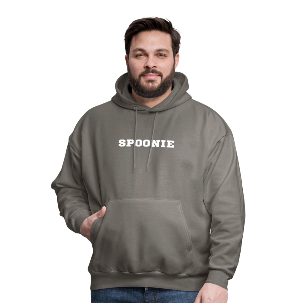 “Spoonie” Men’s Men’s Hoodie - asphalt gray