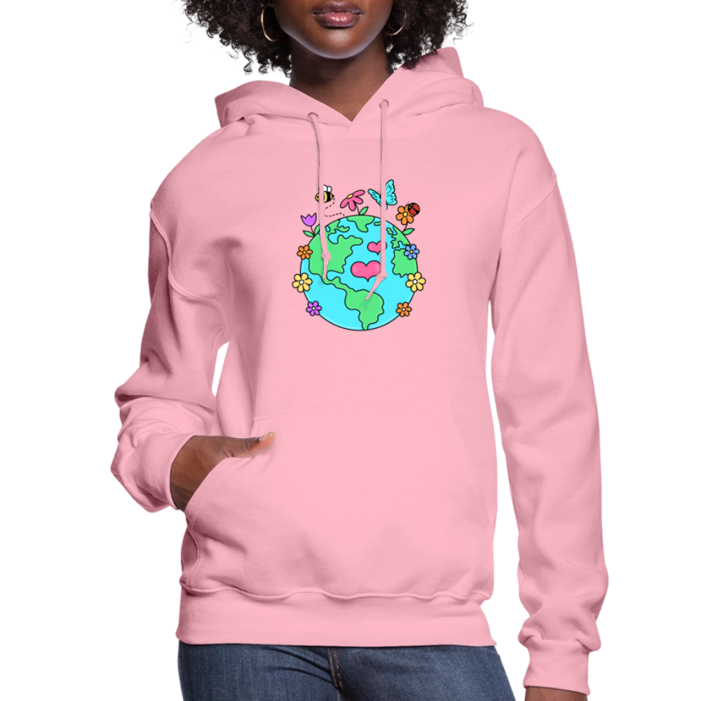 Beautiful Earth Women's Hoodie - classic pink