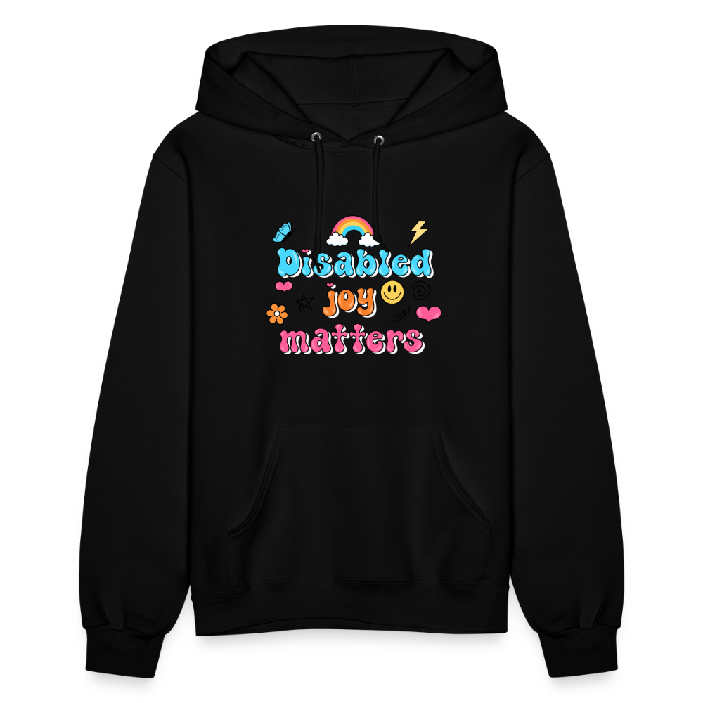 “Disabled Joy Matters” Hoodie - black