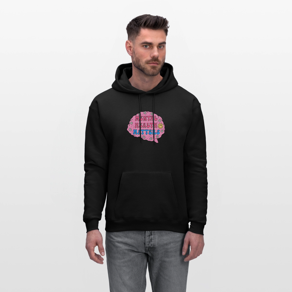Mental Health Matters Men's Hoodie - black
