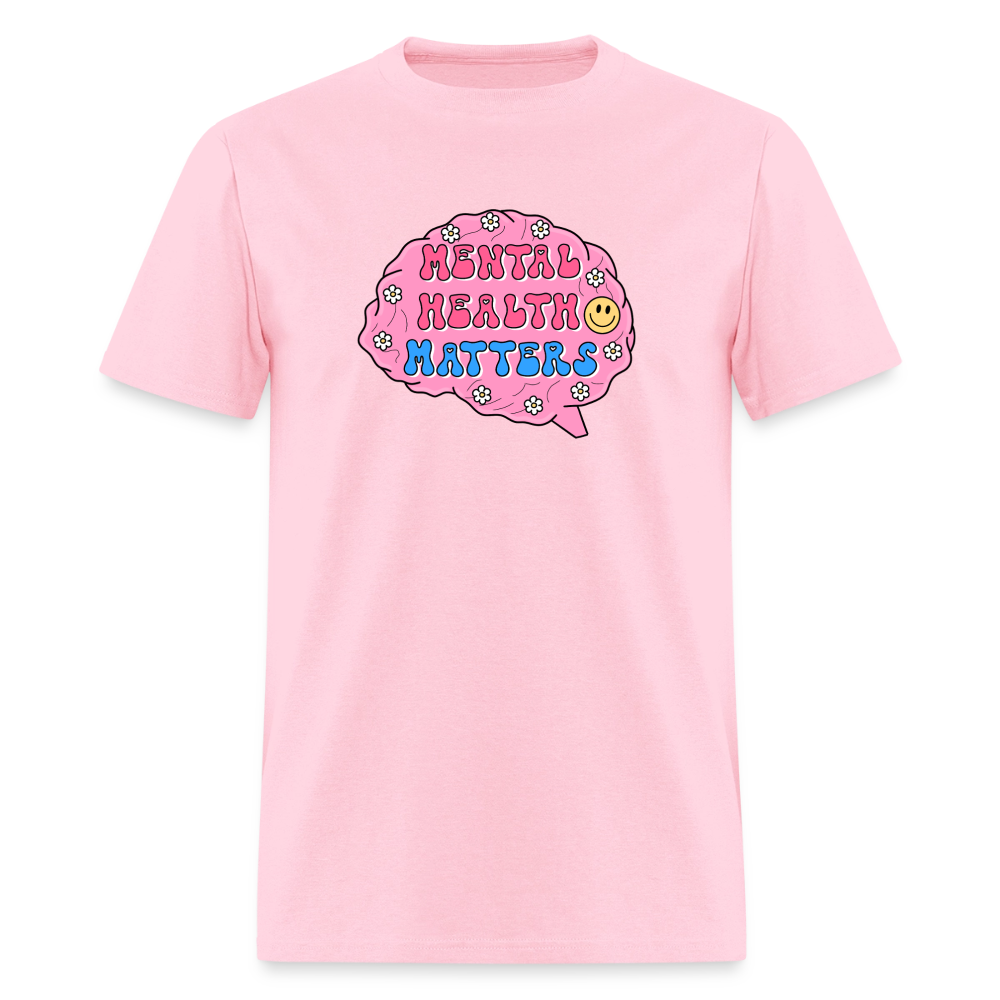 Mental Health Matters Men's T-Shirt | GILDAN 5000 - pink