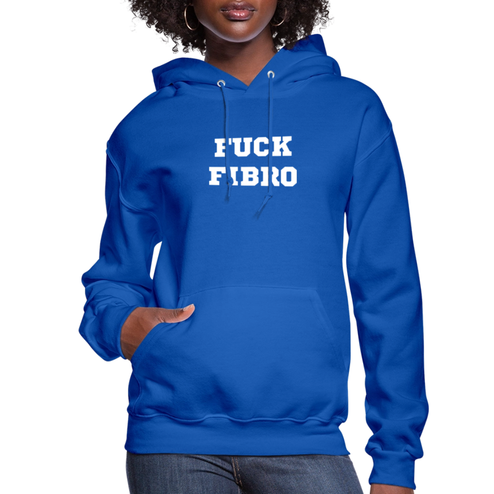 “Fuck Fibro” Women’s Hoodie - royal blue