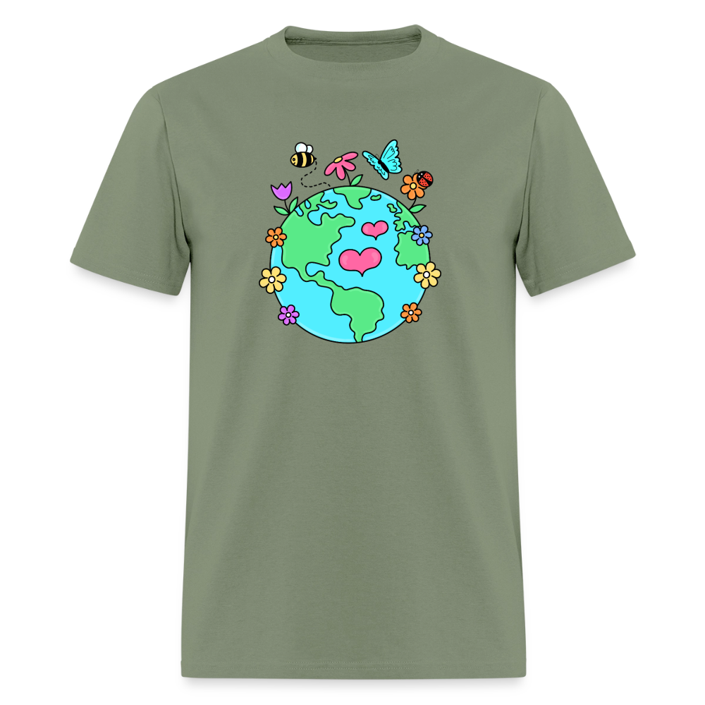 Beautiful earth Men's T-Shirt | GILDAN 5000 - military green