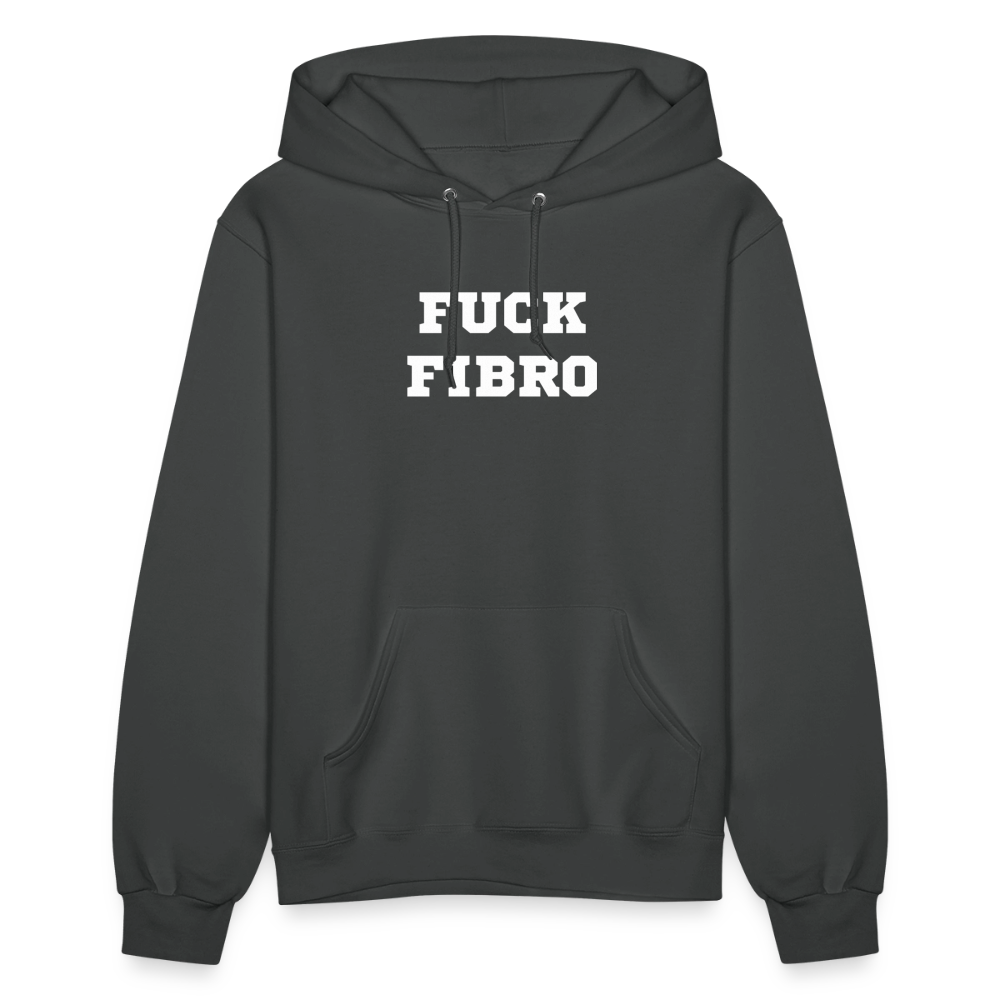 “Fuck Fibro” Women’s Hoodie - asphalt