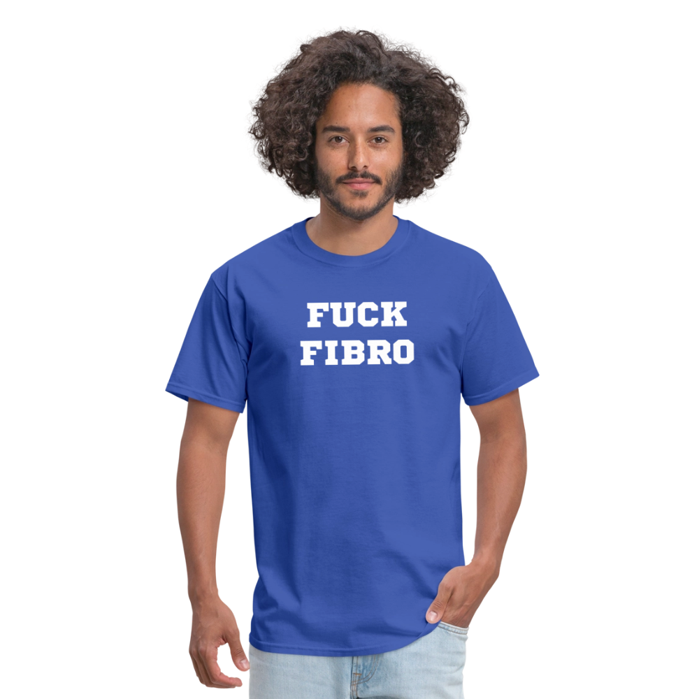 “Fuck Fibro” Unisex Classic T-Shirt - royal blue