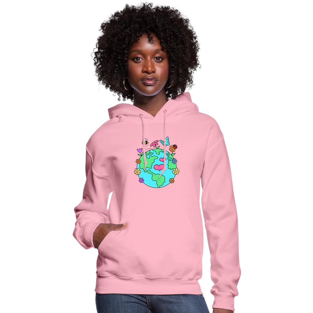 Beautiful Earth Women's Hoodie - classic pink