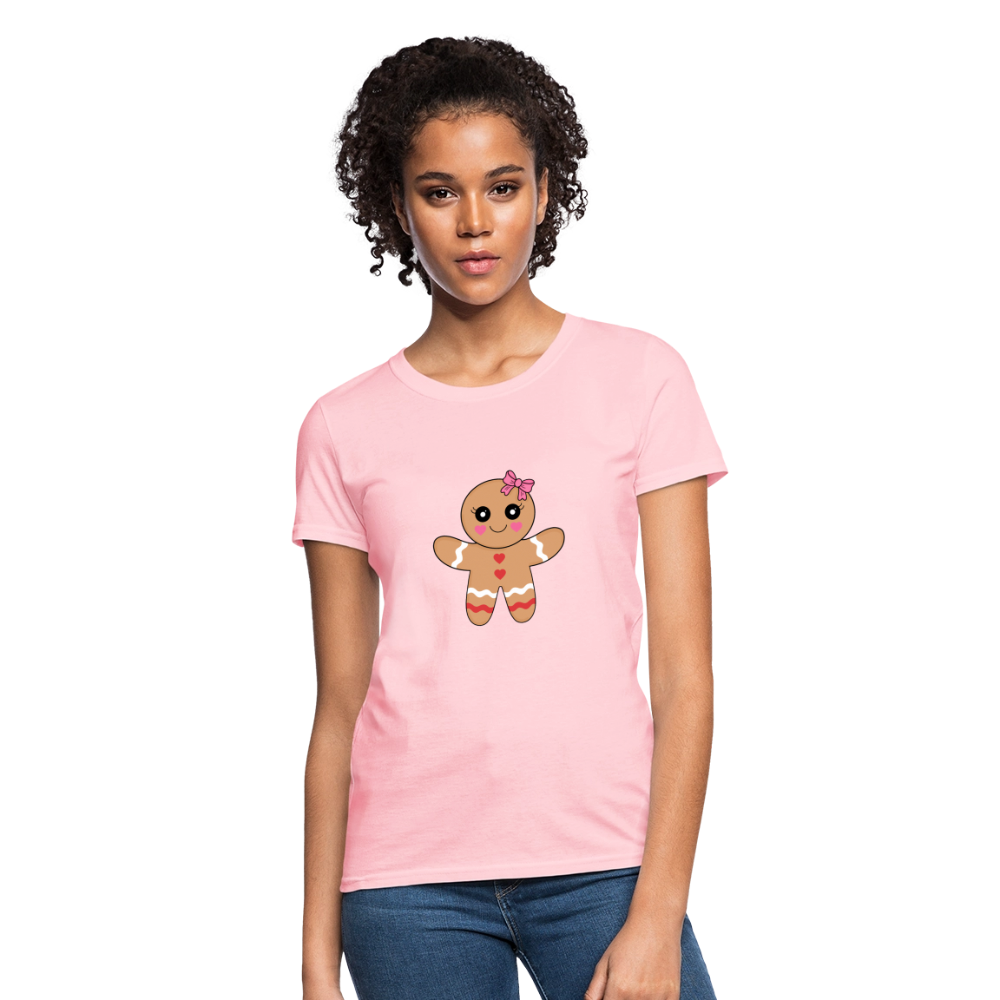 Gingerbread girl Women's T-Shirt - pink