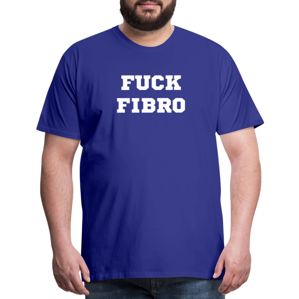 “Fuck Fibro” Men’s Premium T-Shirt - royal blue