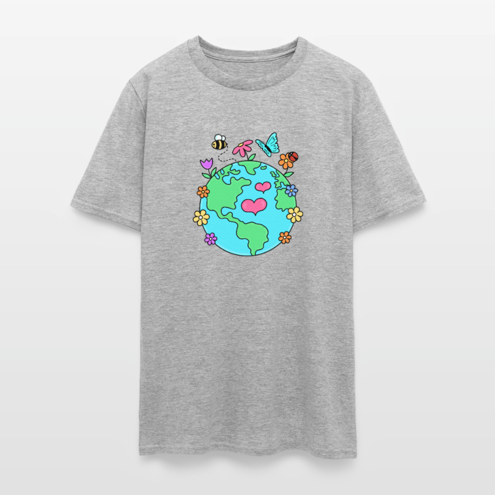 Beautiful earth Men's T-Shirt | GILDAN 5000 - heather gray