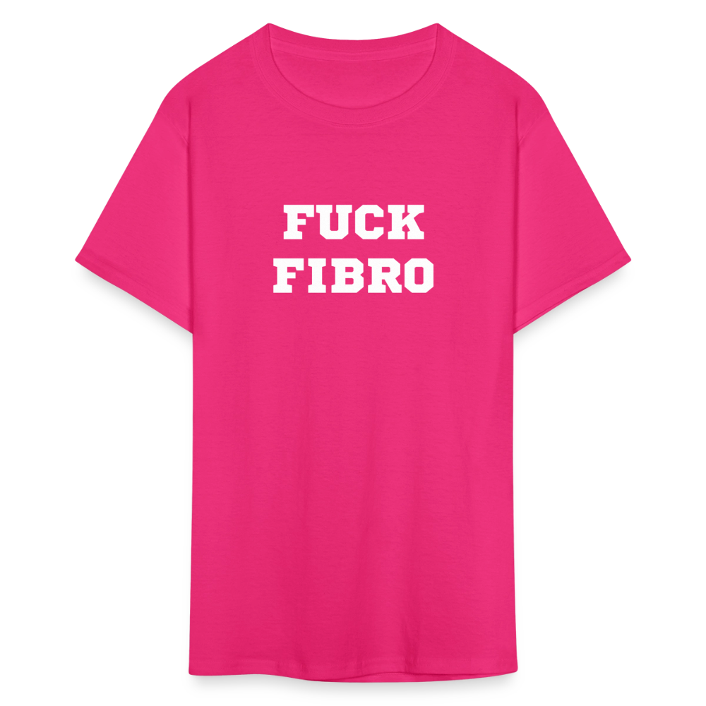 “Fuck Fibro” Unisex Classic T-Shirt - fuchsia