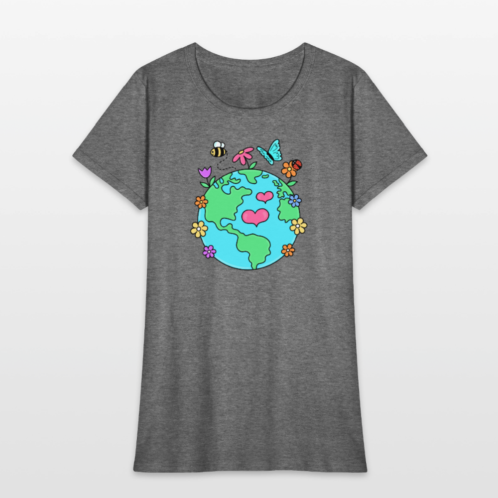 Beautiful Earth Women's T-Shirt - graphite heather