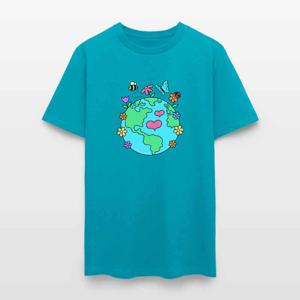 Beautiful earth Men's T-Shirt | GILDAN 5000 - turquoise