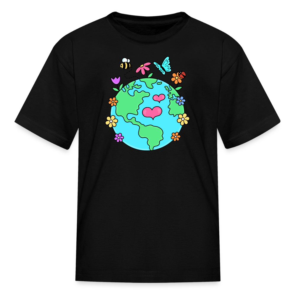 Beautiful earth Kids' T-Shirt - black