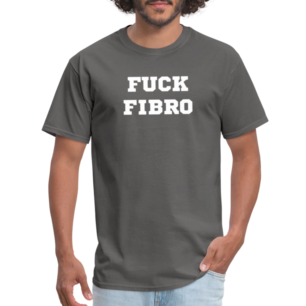 “Fuck Fibro” Unisex Classic T-Shirt - charcoal