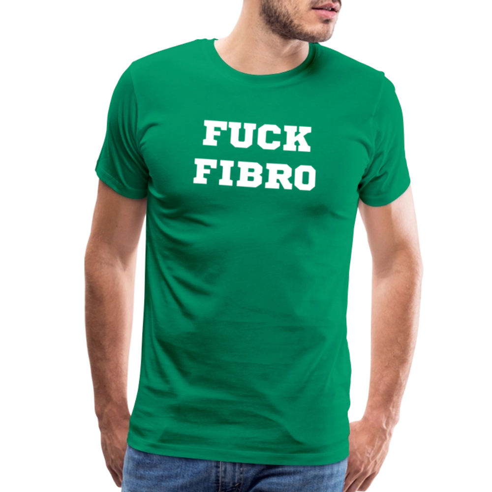 “Fuck Fibro” Men’s Premium T-Shirt - kelly green
