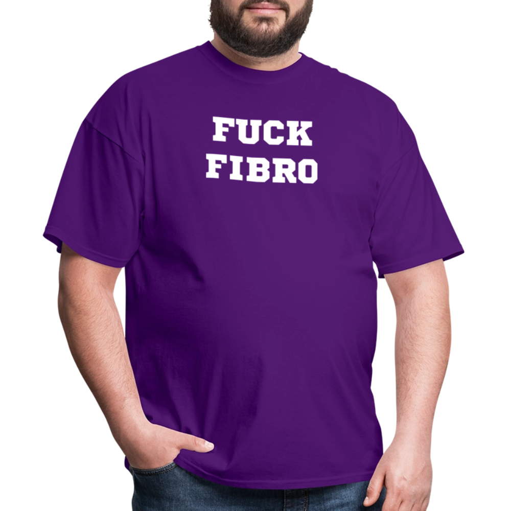 “Fuck Fibro” Unisex Classic T-Shirt - purple