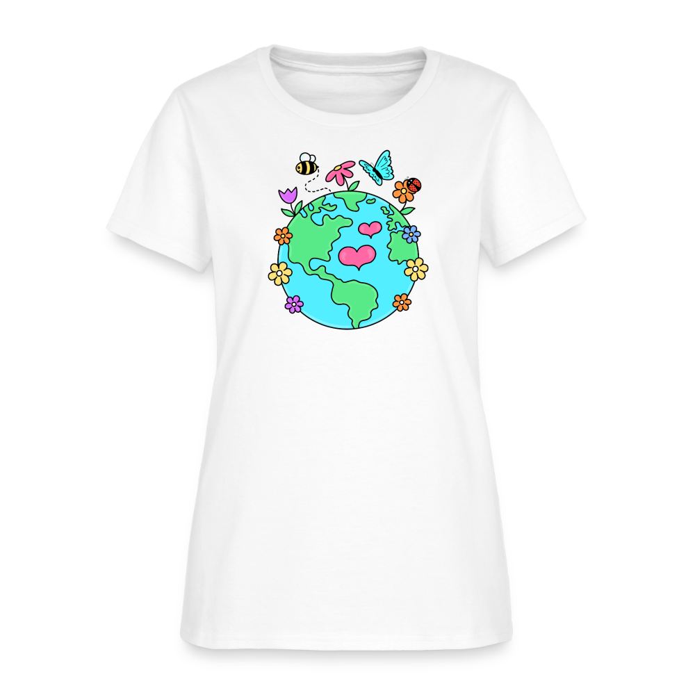 Beautiful Earth Women's T-Shirt - white
